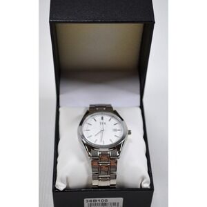 TFX by‎ Bulova Men's Stainless Steel Watch 36B100 New In Box